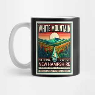 White Mountain National Forest New Hampshire Conway Lincoln Franconia Jackson NH Mug